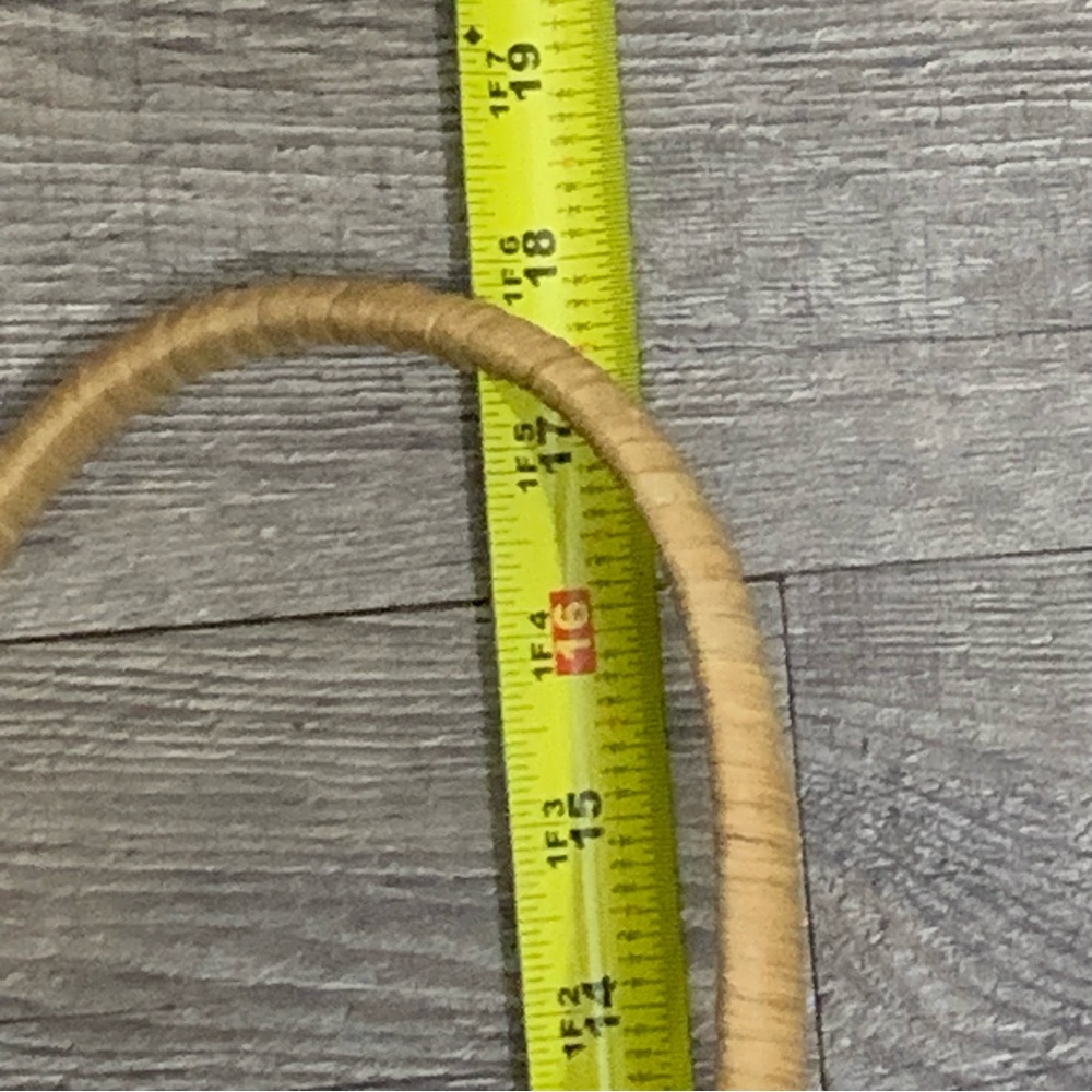 Hancock Baskets Potato Basket Handmade 18 Inches Tall With Hanging Handle - Picture 8 of 11